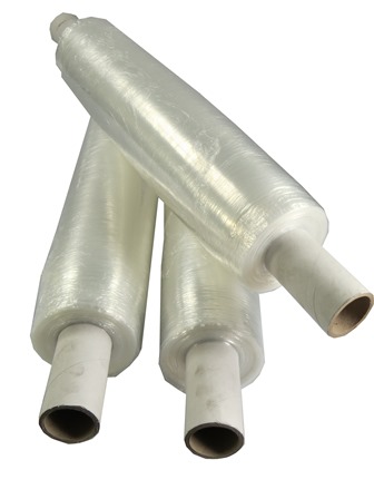 6 x Rolls of Clear PRE-STRETCH Pallet Wrap 400mm x 7mu x 600M